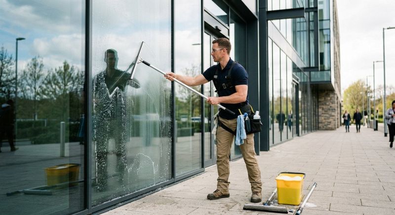 Commercial Window Washing in Baltimore, MD