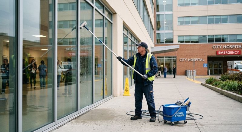 Medical Center Window Cleaning in Lexington, KY