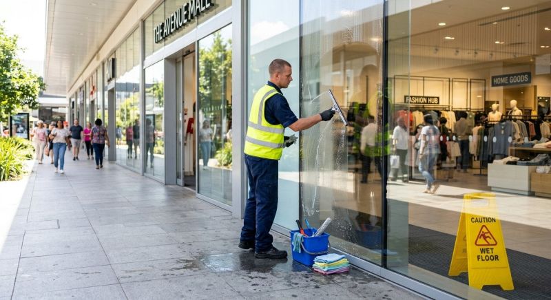 Shopping Mall Window Cleaning in Mobile, AL