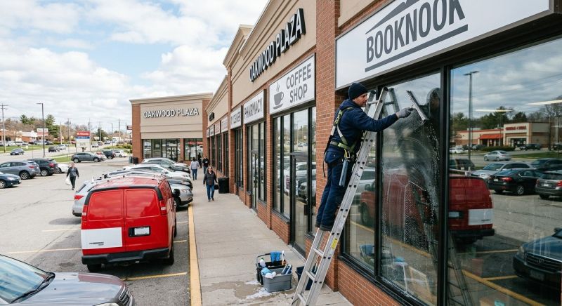 Storefront Window Cleaning in Baltimore, MD