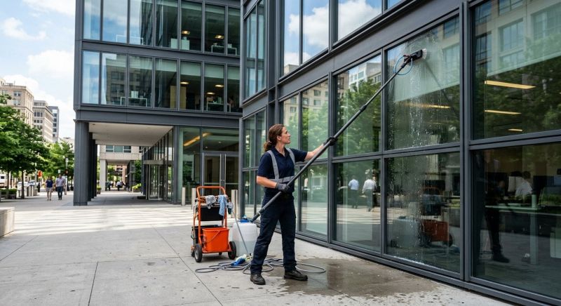 Storefront Window Cleaning in Mobile, AL