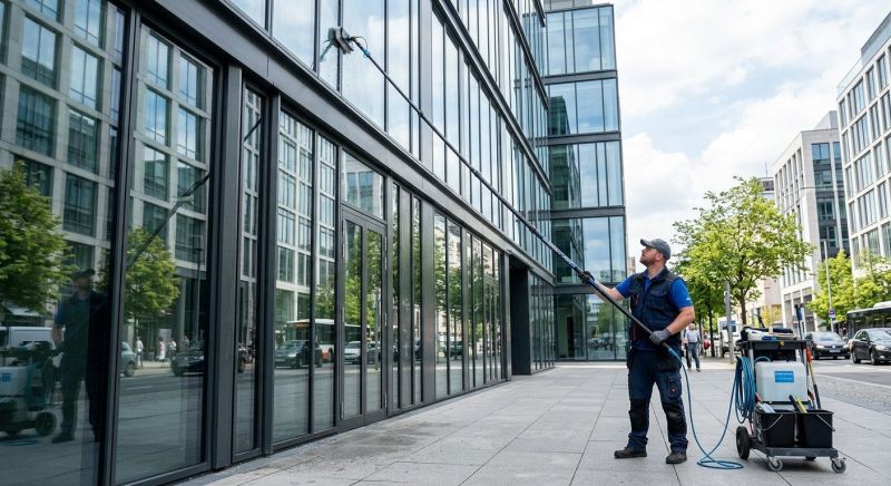 Office Building Window Washing in Vancouver, WA